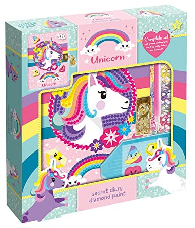 Totum Unicorn Create Your Secret Diary with Diamonds 19x20
