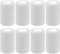 BQTQ 8 Rollen Haftbandage Verband Tape Verband Selbstklebend Selbsthaftende Cohesive Bandage Haftbandage Selbstklebend Fixierverband Elastische (Weiß, 10 cm x 4,5 m)