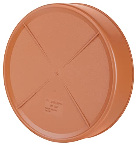 Bouchon femelle Ø 250mm Capuchon de Tuyau d'égout Bouchon extérieur de Fermeture Orange