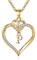 TINGN Kette mit Buchstaben Halskette Damen, Initiale CZ Herz Anhänger Kette Gold Damen Intiale P Halskette Schmuck Damen Personalisierte Geschenke für Frauen Freundin Mädchen Buchstaben Kette Damen