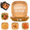 Sungoup Carta Forno per Friggitrice Ad Aria 20-24cm,300 Pezzi Antiaderente Impermeabile Antiolio Carta per Friggitrice Ad Aria,Fogli Friggitrice Ad Aria per 5-8L Air Fryer,Compatibile con COSORI 5,5L