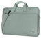 MOSISO 360 Schutz Laptop Schultertasche Kompatibel mit MacBook Air 15 Zoll 2023 M2 A2941/Pro 16 2023-2019 M3 M2 M1,15-15,6 Zoll Notebook,Passende Farbe Hülle mit Trolley Gürtel,Antikes Grün