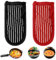 Striped Cast Iron Skillet Handle Cover, Pan Pot Handle Covers Heat Resistant, Durable Pot Holder Sleeve, Hot Handle Covers Machine Washable Handle Mitts for BBQ, Kitchen and Baking Cookware, 2-Pack