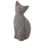 Logbuch-Verlag Schwarze Katze Dekofigur aus Keramik Geschenk Geburtstag Dekokaze zum Hinstellen 22 cm