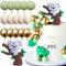 JeVenis Tortendeko Tiere Kuchendeko Dschungel Geburtstag Deko Thematische für Party Kinder Mädchen Babyshower