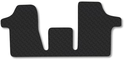 Mercedes Vito (2003-2014) 5mm Rubber Car Van Mats | Heavy Duty Rubber Tailored Fit Floor Mats Full Coverage Durable Waterproof Accessories Easy Clean Anti Slip Made in the UK
