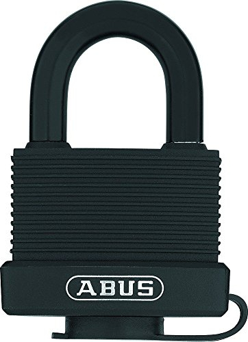 ABUS Cadenas laiton 70/50 - Résistant aux intempéries - corps de serrure en laiton - enrobage plastique résistant aux chocs - de sécurité ABUS 6