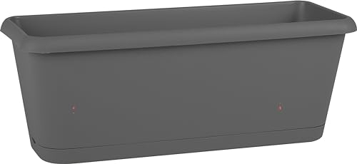 EDA Plastiques – Jardinera Chorus 13529 BR.T CX20, 39,5 x 18 x 16 cm