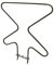Europart Silver Stainless Steel Electric Oven Heating Element 1300W 230V