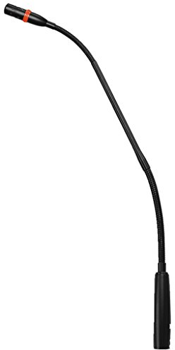 JTS GM-5212L - Microfono a collo di cigno con LED e caratteristiche superrenali, per conferenze, conferenze e altre trasmissioni vocali, colore: Nero
