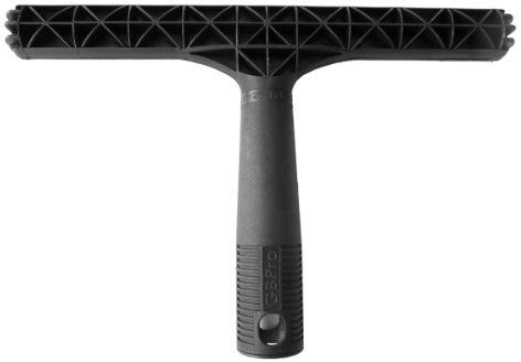 GBPro Professional Window Cleaner T Bar-Holder/Applicator (For Microfibre Wash Sleeve Cover), Window Squeegee, Tile Cleaner, Glass Cleaning Holder, Window Cleaning Equipment - 25cm (10”)
