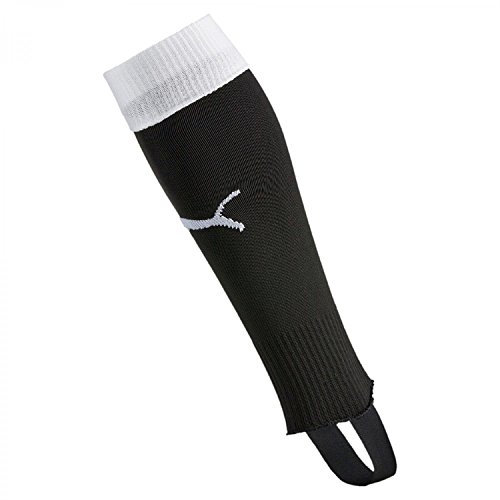 PUMA Erwachsene Striker Stirrup Socks, Black-White, 3