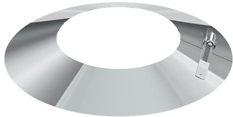 Schornstein - Wetterkragen/Wandrosette mit 250 mm Innendurchmesser