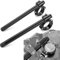 Fullibars kit semimanubri Ø 43mm compatibile con Yamaha R6 1998-2002 forcella Ø 43mm racing semi manubri inclinazione 5°,tubo Ø 22.2mm,realizzato in CNC alluminio