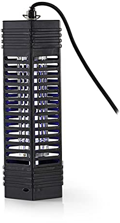 Moskito Stop-Lichtfalle - 6 W - Lampentyp: F6T5/BL - Effektive Reichweite: 50 m² - Schwarz