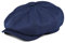 BOTVELA Herren 8-teilige Newsboy Flat Cap 100% Baumwolle Gatsby Ivy Golf Cabbie Hut, navy, 59 EU