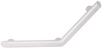 Delabie 511983W Haltegriff 135° Be-Line Ø 35 220 x 220 mm Aluminium Epoxidharz weiß matt Andere