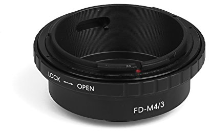 FD-M4/3 Objektivadapter kompatibel mit Canon FD Objektiv an Micro 4/3 MFT Four Thirds Adapter
