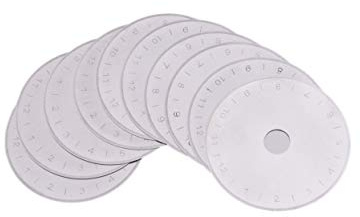 Victor Rollschneider Ersatzklinge Straight 45mm gerade Schnitte als 10er Set