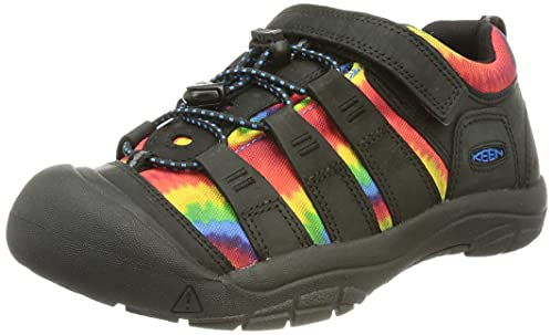 KEEN Unisex Newport Schuh-Sneaker für Kinder, Schwarz Original Batikfärbung, 25/26 EU