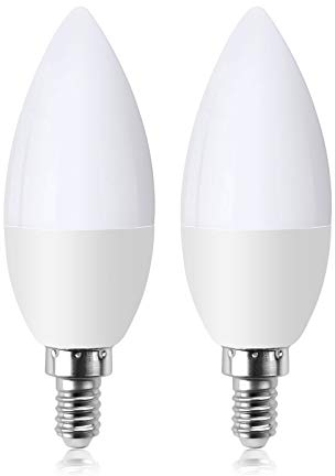Klarlight LED Dämmerungslicht Sensor Glühbirne 5W E14 450lm Auto Ein Aus Glühbirne für Innen Außen Hof Veranda Garage Garten Warmweiß 2700K Packung mit 2