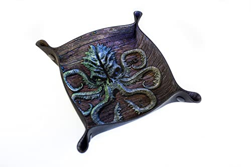 Bandeja de Dados para Juegos de Mesa y RPG - Canción de Hielo y Fuego, Cthuhlu: La Muerte Puede Morir - Kraken