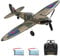 VOLANTEXRC RC Plane WWII Spitfire Remote Controlled Plane Age 14+ with Upgraded Canopy,Xpilot Stabilization System & One Key Aerobatic Radio Control Airplane for Beginner&Adult (76112v2 Green)