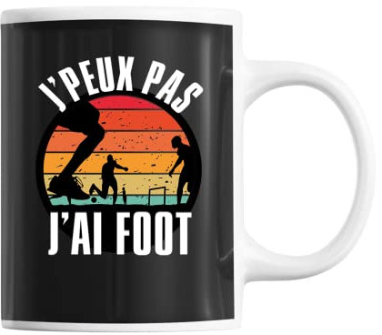 Mug J'peux pas foot vintage
