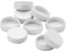 Knightsbridge Screw Cap Covers for SN and CU Ranges, White, (CAPCOVERS)