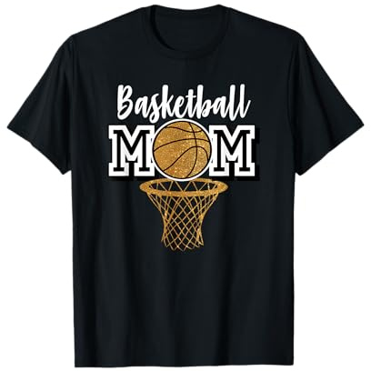 Basket Mom Basket Hoop Maglietta