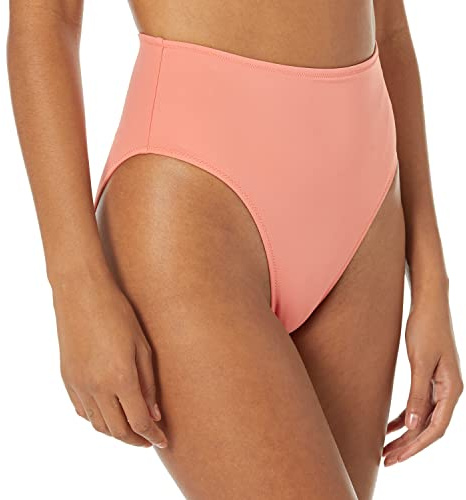Amazon Essentials Femme Bas de Bikini Échancré Taille Haute