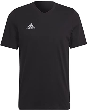 adidas Men's Entrada 22 Tee, Black, XL Long