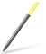 STAEDTLER brush pen pigment Arts, pastellgelb, pigmentierte Premium-Zeichentusche, Pinselspitze für variable Linienbreite, wasserfest, schnelltrocknend, 10 brush pens im Kartonetui, 371-105