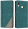 JZASES Cover per Huawei P Smart 2019 / Honor 10 Lite, Custodia in PU Pelle, Antiurto Libro Portafoglio Protettiva Cover Compatibile con Huawei P Smart 2019 / Honor 10 Lite, Verde