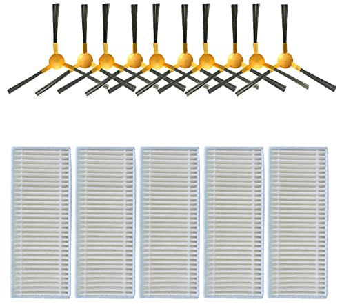 Filtro de cepillo lateral para aspiradora robótica para Netbot S12 para Haier T550W