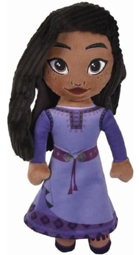Simba 6315877032 - Disney Wish, Asha, 30cm Plüschfigur, ab den ersten Lebensmonaten geeignet