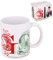 CARTOON Taza cerámica Harry Potter Hogwarts modelo mug 325ml taza de desayuno en paquete