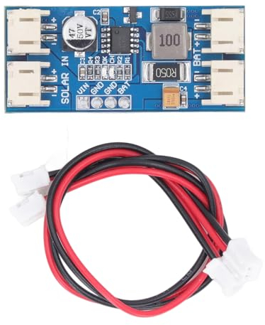 Placa Controladora Solar, Módulo de Cargador de Batería Solar CN3791 de 6 V, Placa de Carga de Batería de Litio para Conversión de Energía Solar