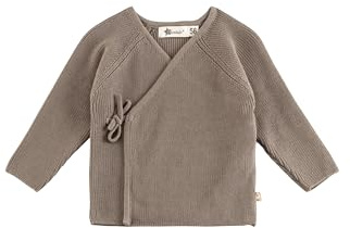 Sterntaler Strickjacke Struktur - Baby Jacke aus Baumwollgarn - Baby und Kinder Jacke mit Wickelverschluss zum Binden - Unisex Bekleidung