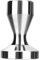Coffee Tamper, Stainless Steel Espresso Coffee Bean Press Base Espresso Tamper 53mm Tool (Silver(53mm))