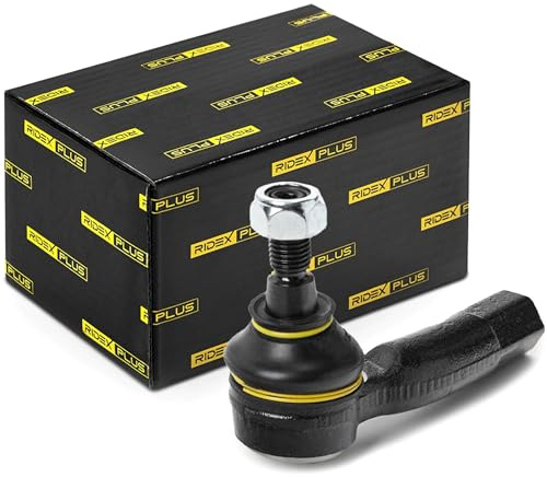 RIDEX PLUS Spurstangenkopf Traggelenk M12X1.5 M12x1.5 914T0011P Kompatibel mit VW Golf 4 Schrägheck 1J1 POLO 9N Polo Schrägheck 6R1, 6C1 Golf 4 Variant 1J5, AUDI A3 Schrägheck 8L1