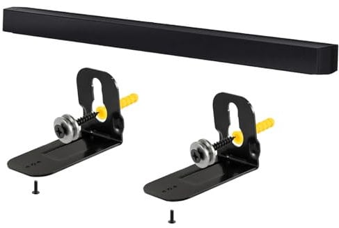EUGOOCX Soporte de pared para barra de sonido Samsung HW-Q990 HW-N950/HW-S40T/HW-S41T/HW-S60T/HW-T400, accesorios de audio para TV