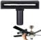 Pastoralist Ceiling Fan Blade Cleaner, Ceiling Fan Vacuum Attachment Vacuum Duster Attachment Furniture Cleaning Brush Ceiling Fan Cleaning Tool (Black)|Ceiling Fan Light Kits