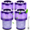 SupRovare 4 filtri per Dyson V11 V15, lavabili filtri di ricambio per aspirapolvere Dyson V11 Torque Drive V11 Animal V11 Complete V11 Extra V15 Detect V15s Detect, sostituire # 970013-02 & 97001302
