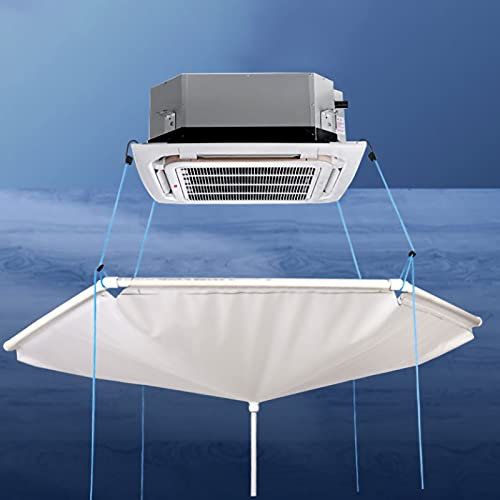 TJLVYCNB Climatiseur Nettoyage Complet Lavage Couvre Plafond Mural climatisation réutilisable poussière étanche Nylon Lavage Couverture Nettoyage