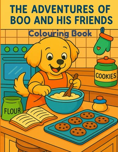 The Adventures Of Boo And His Friends: Colouring Book