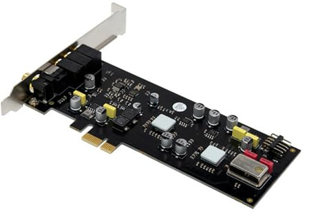 Professionelle ST113 PCIe SSS1700 interne PCIe-Soundkarte mit Low-Profile-Halterung für Studio-Heimkino, Soundkarte mit niedriger Latenz