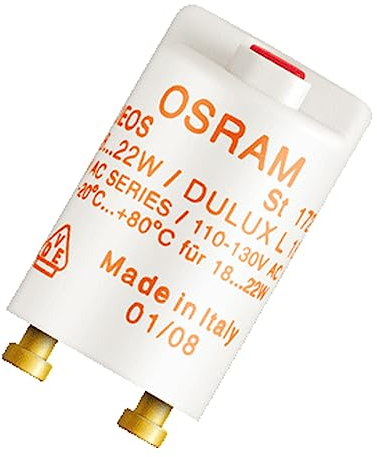 Osram Starter f.Reihenschaltung ST172 18-22W 230V Starter für Beleuchtung 4050300854069