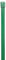 Alberts 605957 Geflechtspannstab | zinkphosphatiert, grün kunststoffbeschichtet | Länge 1550 mm | Durchmesser 10 mm