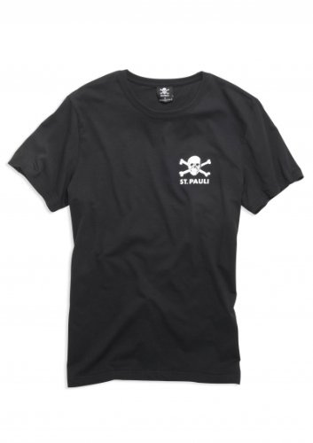 St. Pauli Herren Fanshirt schwarz M